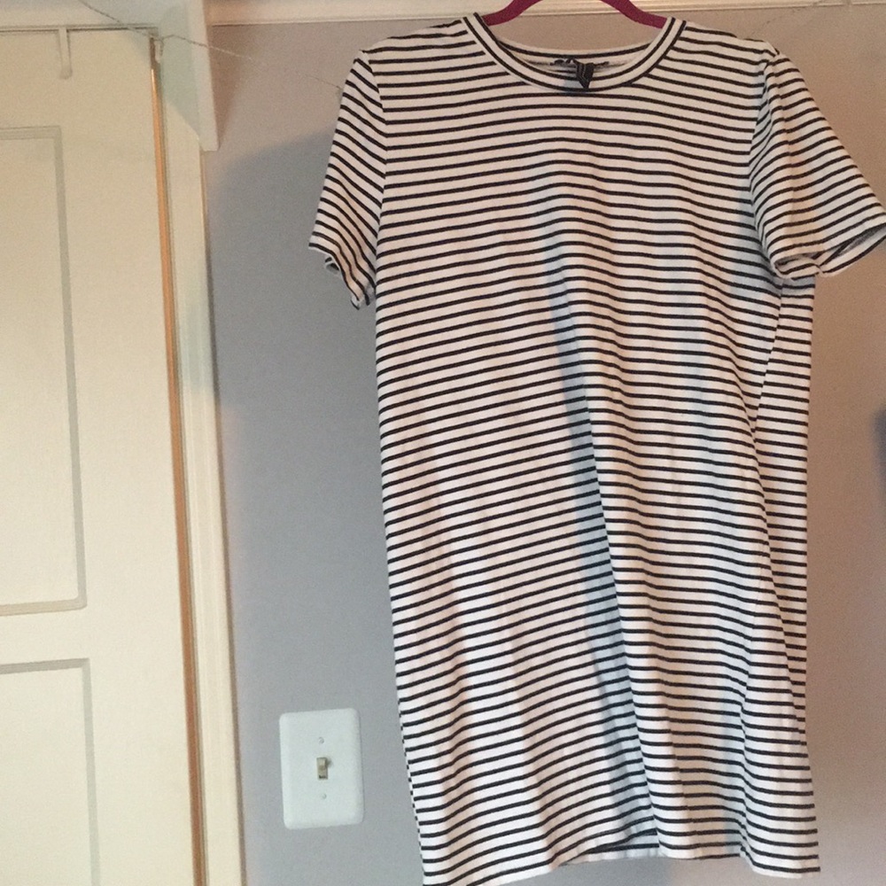 Striped T-shirt dress